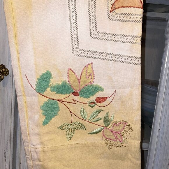 NWOT We The Free Electric Sands Embroidered Pants (Free People) - Picture 9 of 14